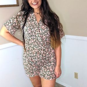 Floral romper